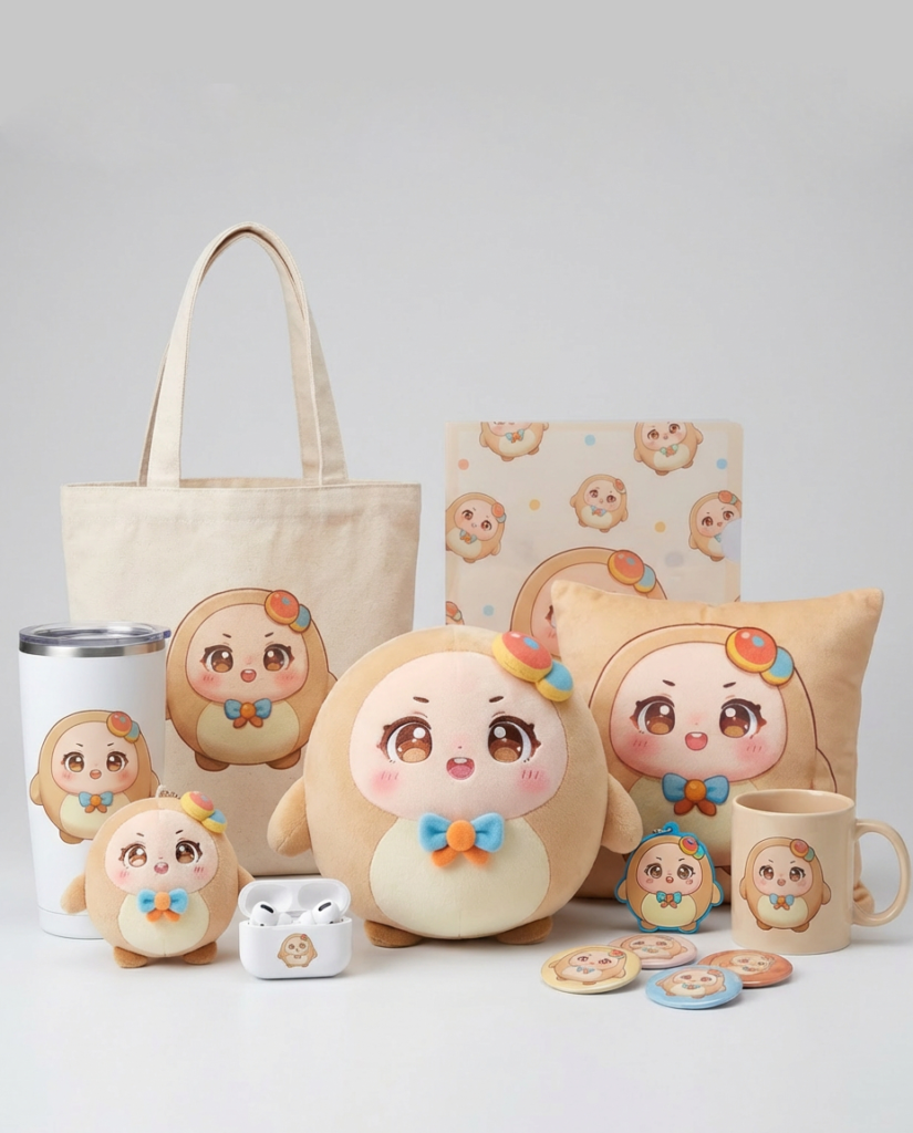 Character Craft Gift Supply Chainキャラクターグッズ 中国OEM｜可愛さも品質も日本基準で実現