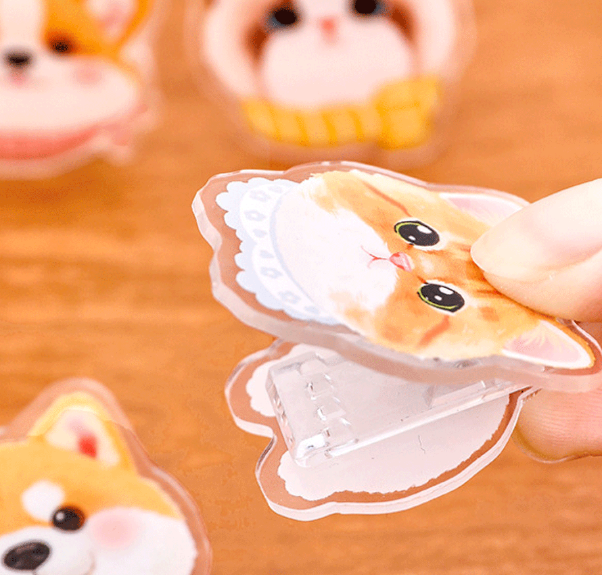 PPクリップ アクリル 中国OEM 小ロット対応