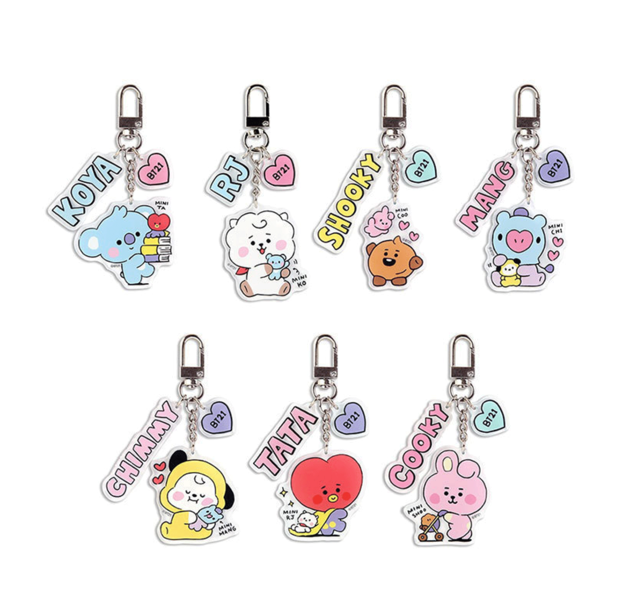 アクリルキーホルダー 中国OEM 実物写真