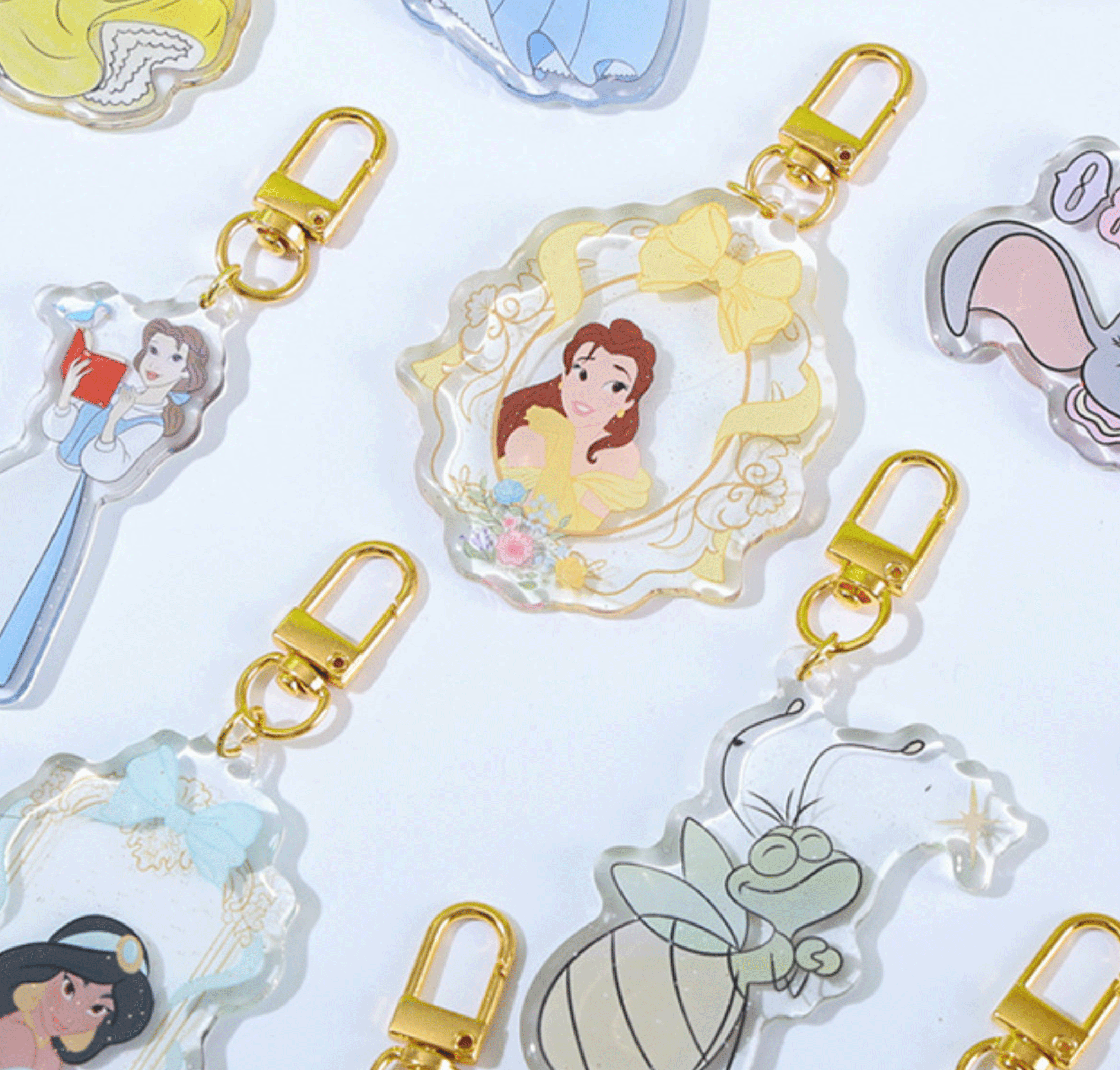 アクリルキーホルダー 中国OEM 実物写真