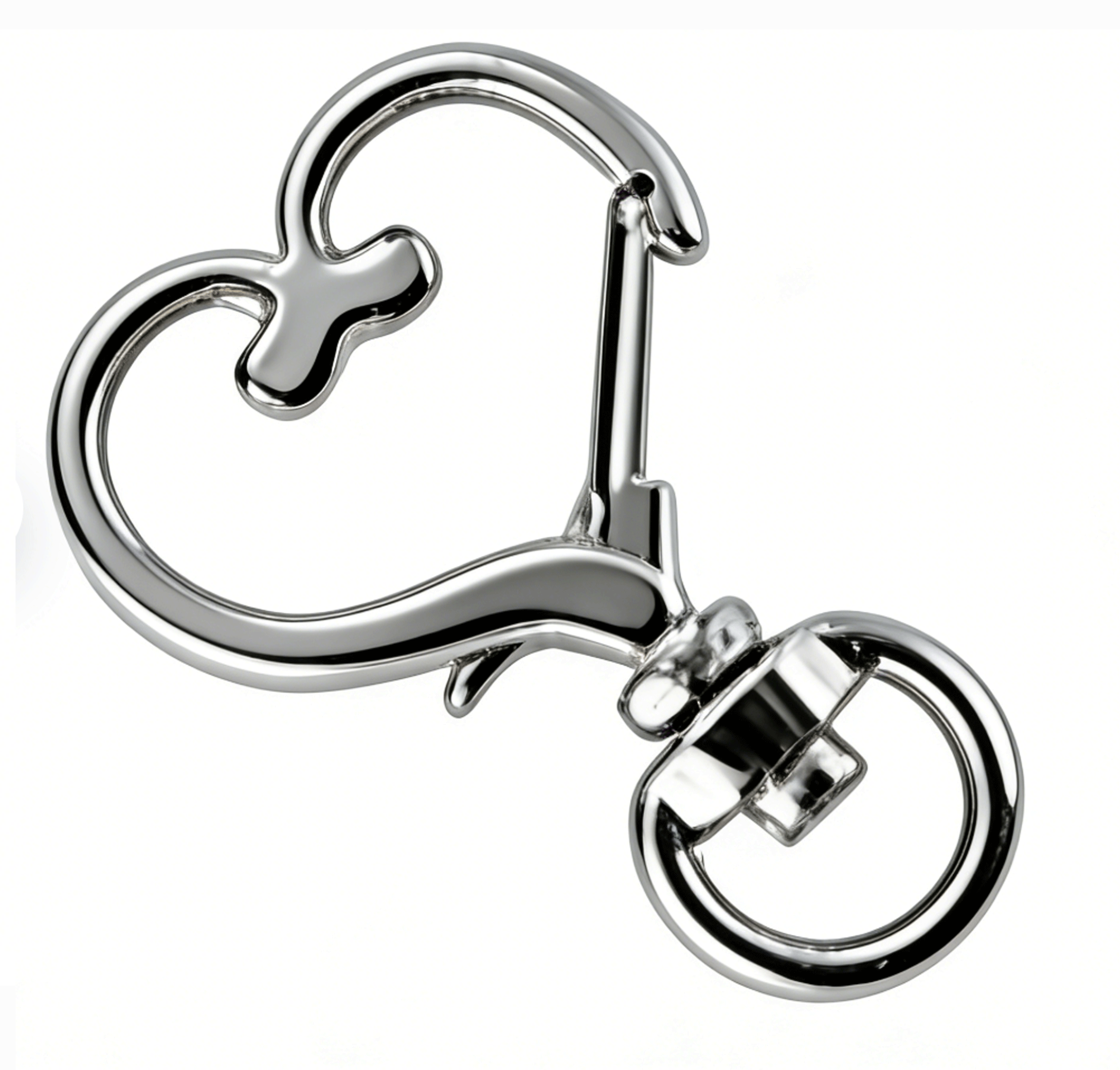 キーチェーンアクセサリー TYPE-7 金色心形