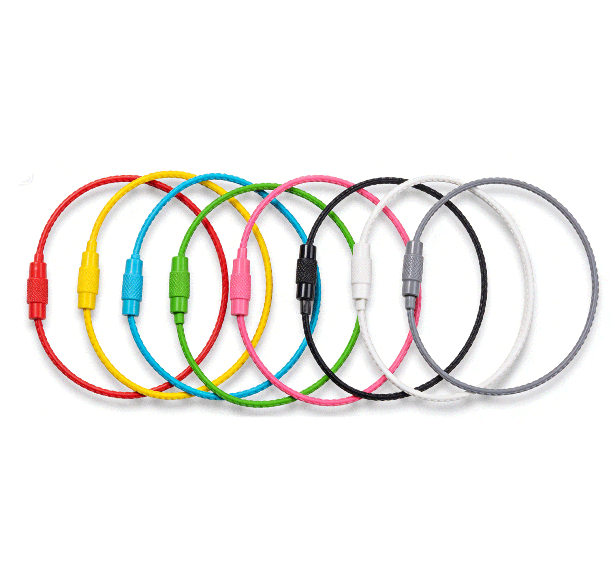 キーチェーンアクセサリー TYPE-14 钢丝圈链