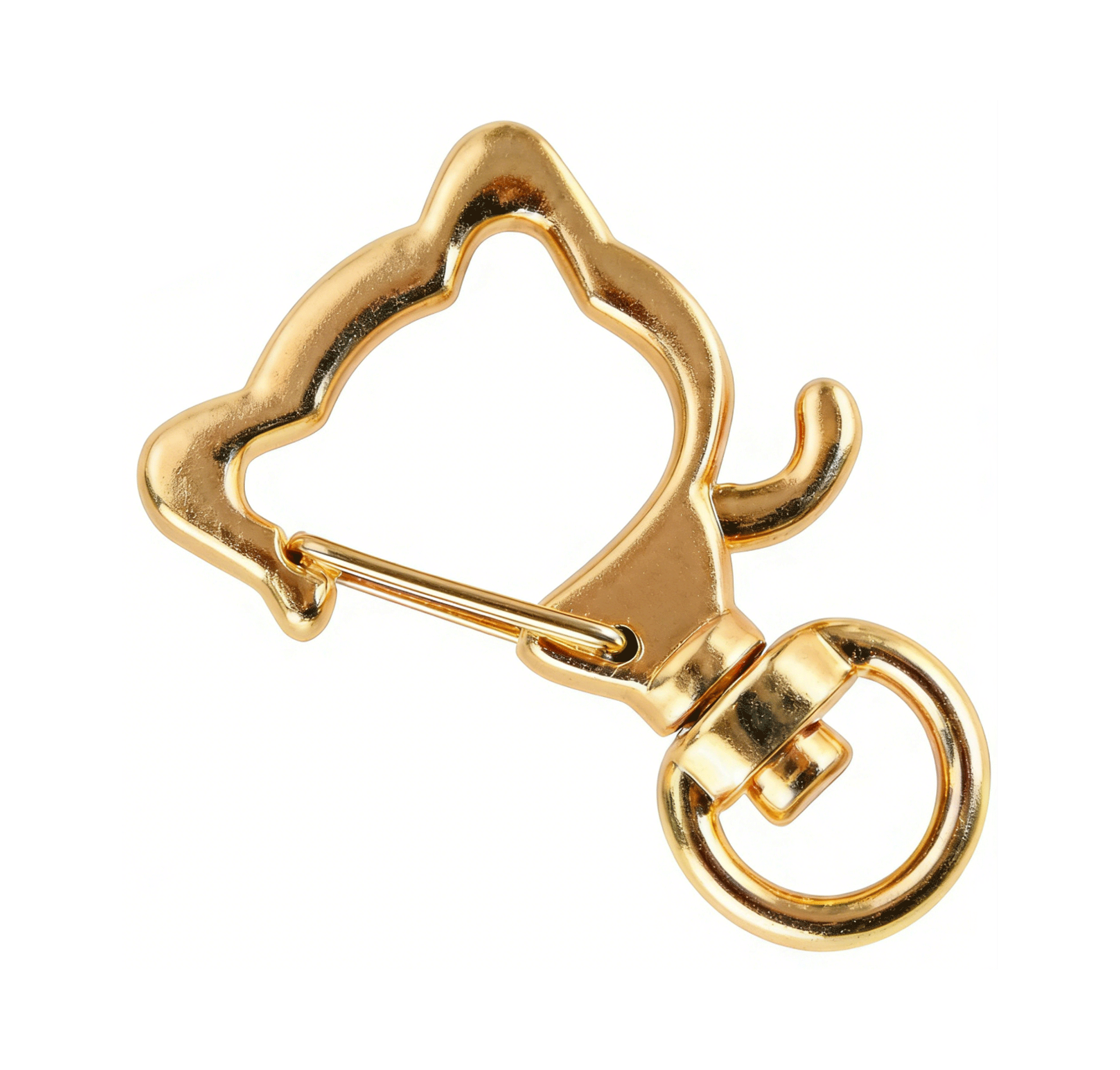 キーチェーンアクセサリー TYPE-6 金色星形