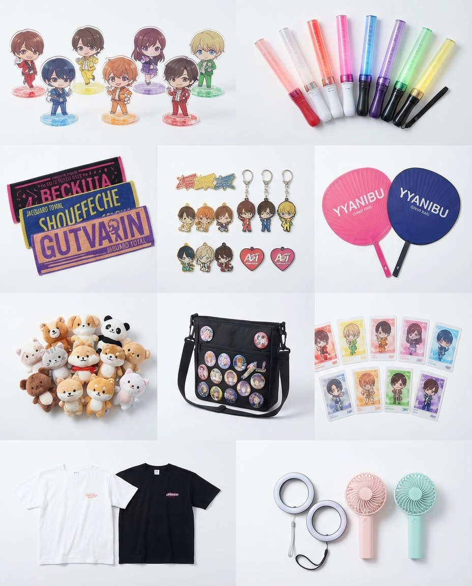 コンサート・推し活グッズ製作実績