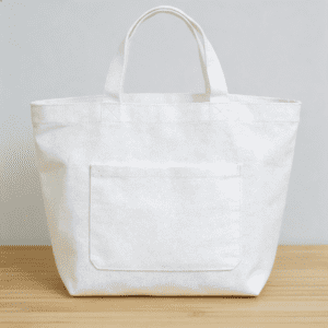 企業ロゴ名入れプリント入りキャンバストートバッグ - オリジナル制作・OEM