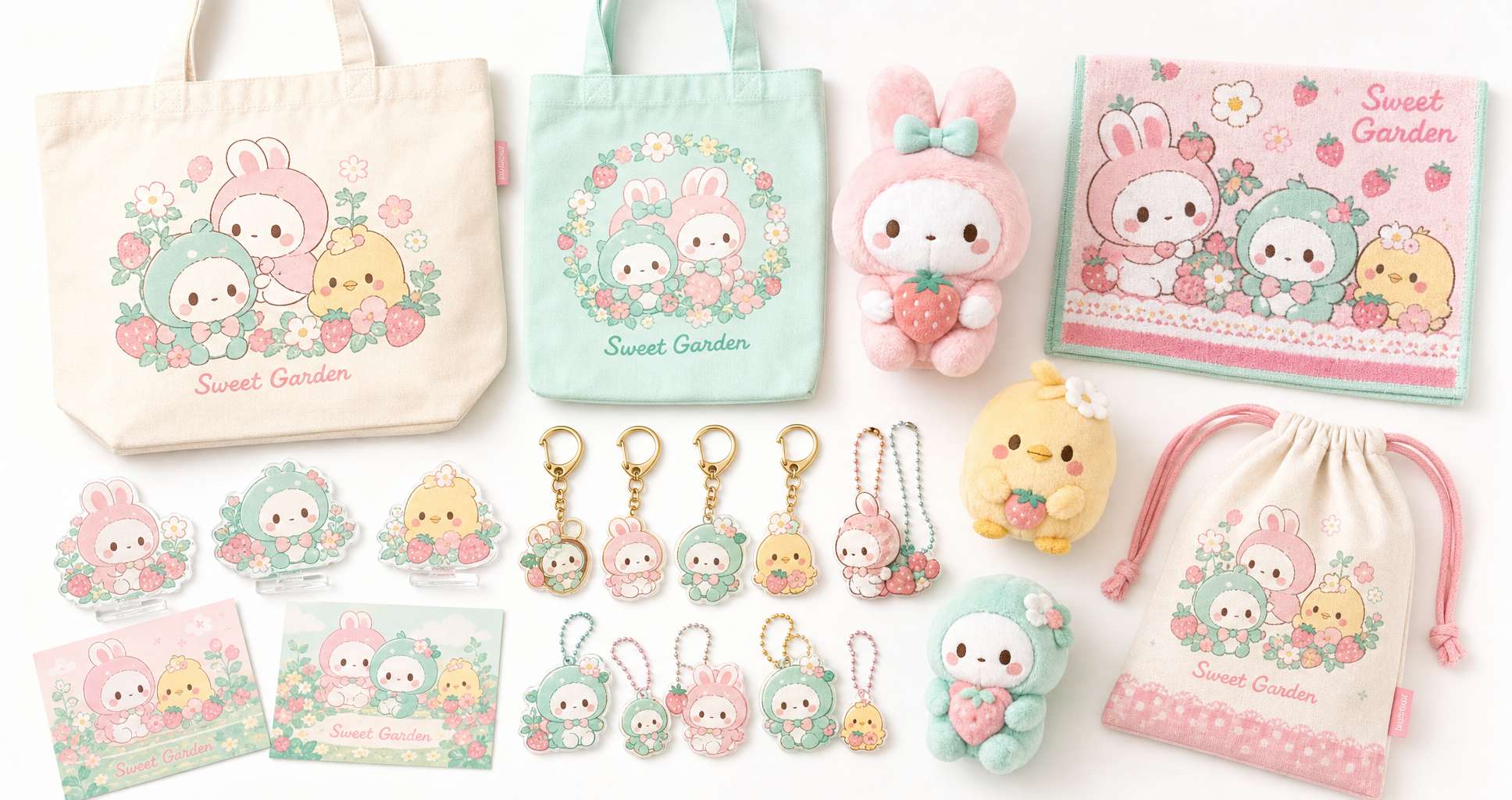 オリジナルキャラクターグッズ OEM 商品ラインナップ