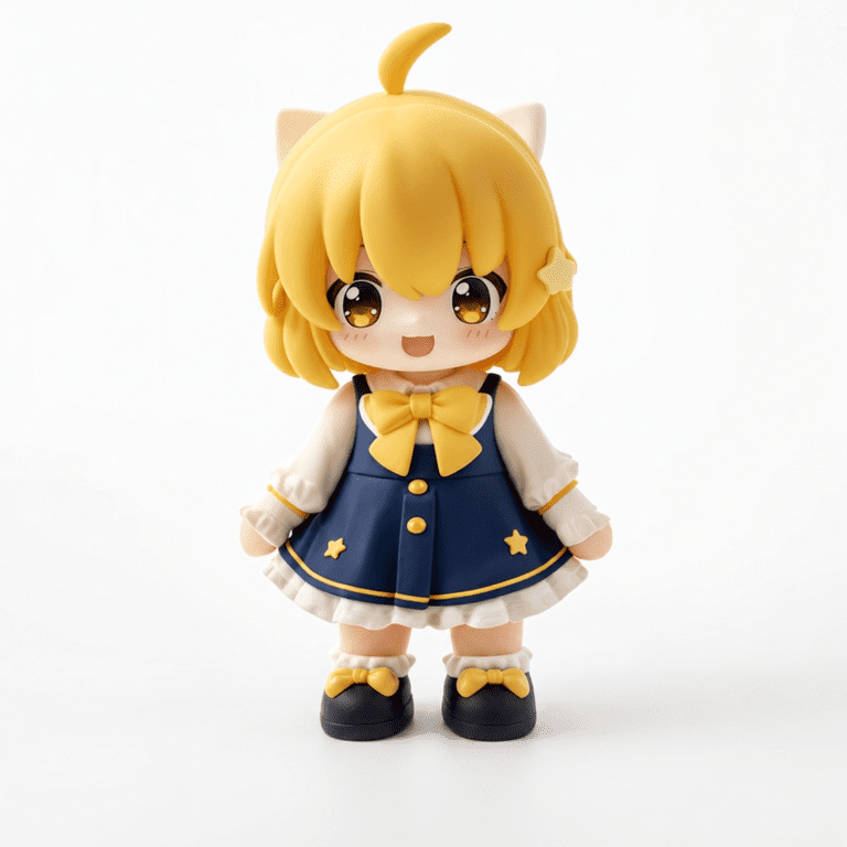 Sofubi mascot mass production