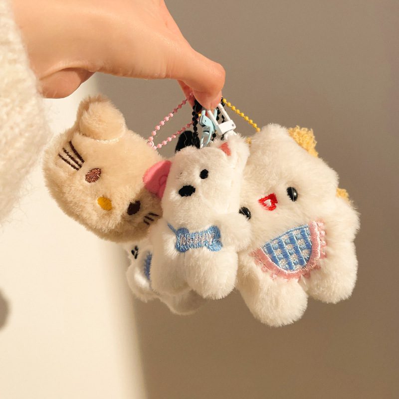ぬいぐるみキーホルダー OEM、小ロット ぬいぐるみチャーム