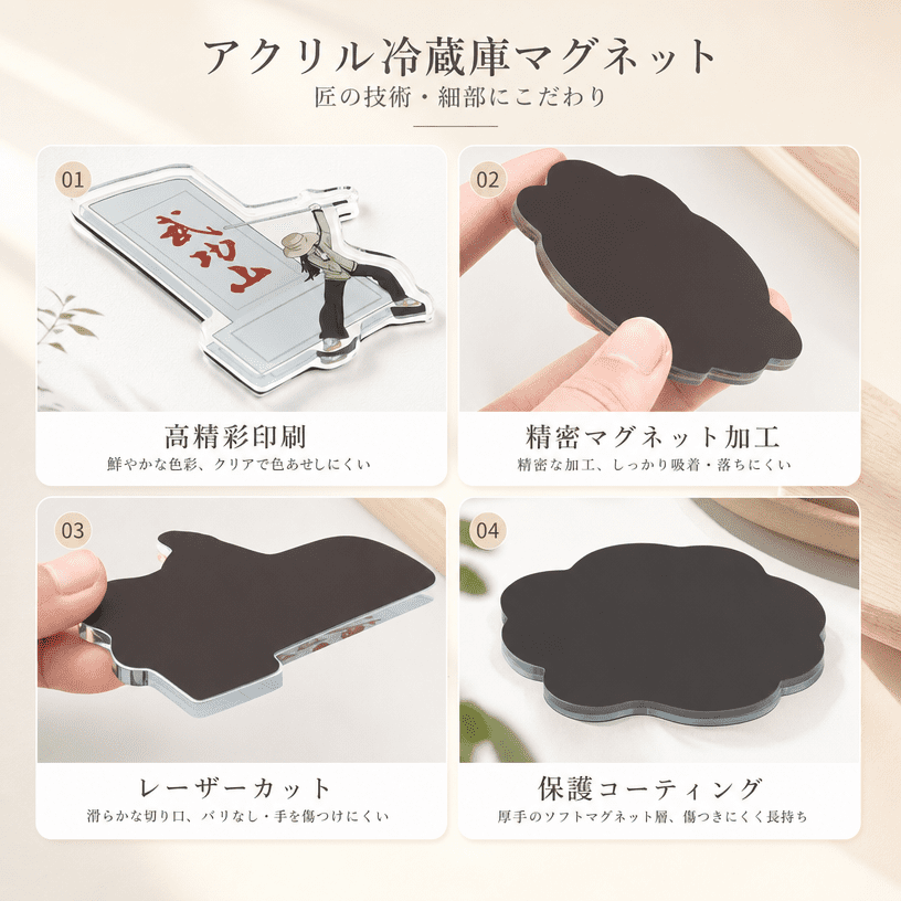 アクリルマグネット 工芸紹介 日式主画像