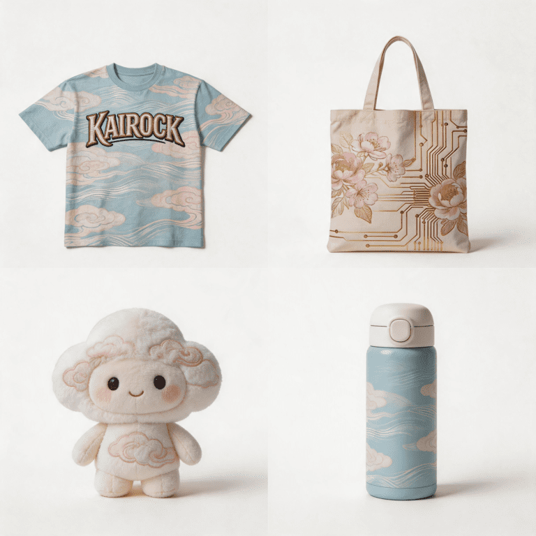 Official sofubi mascot