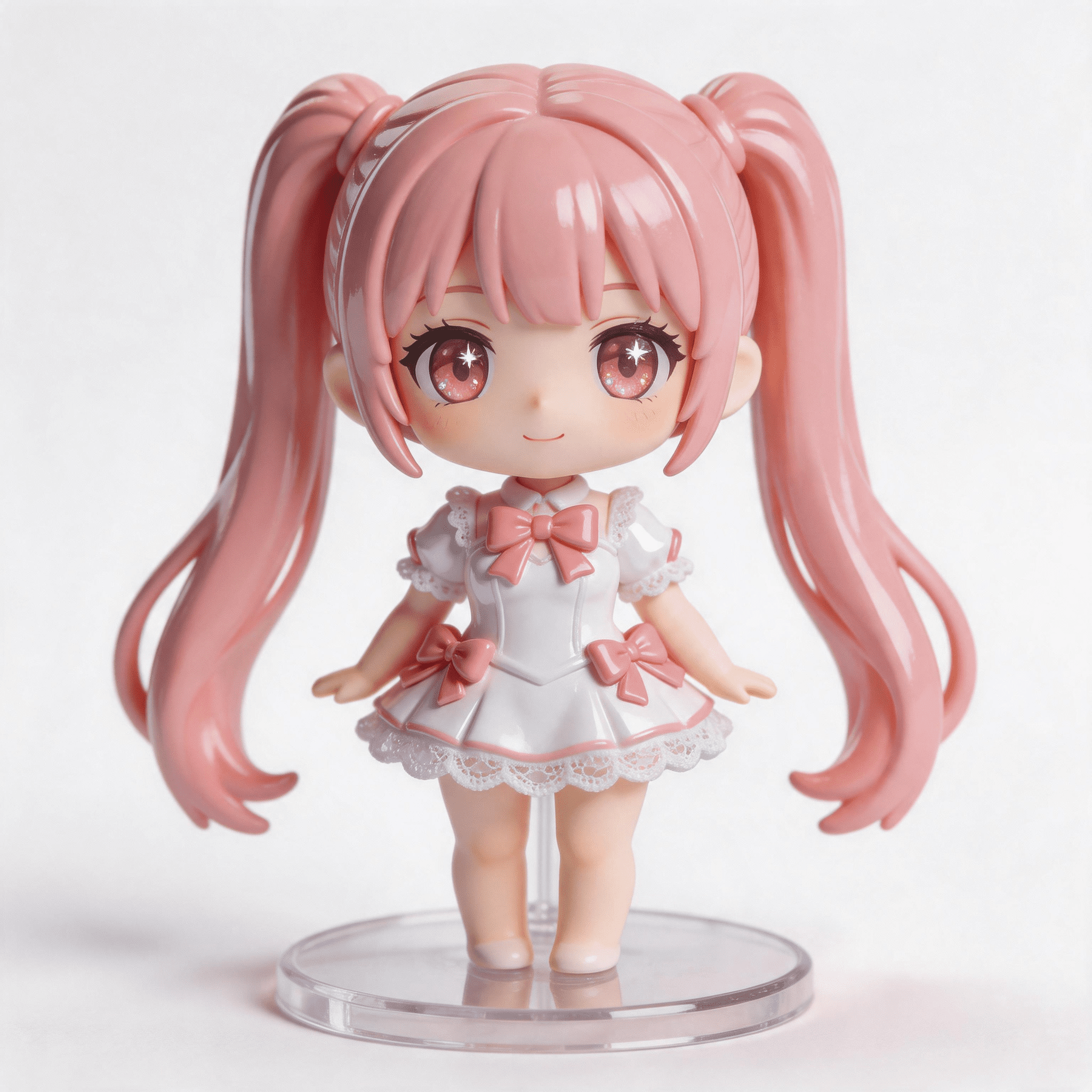 Deformed character vinyl plush