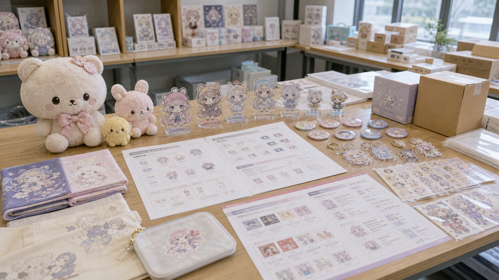 ぬいぐるみマスコットアクスタキーホルダープライズ景品まとめ売り