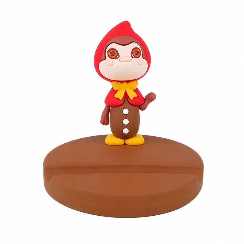White-background sample of doll stand