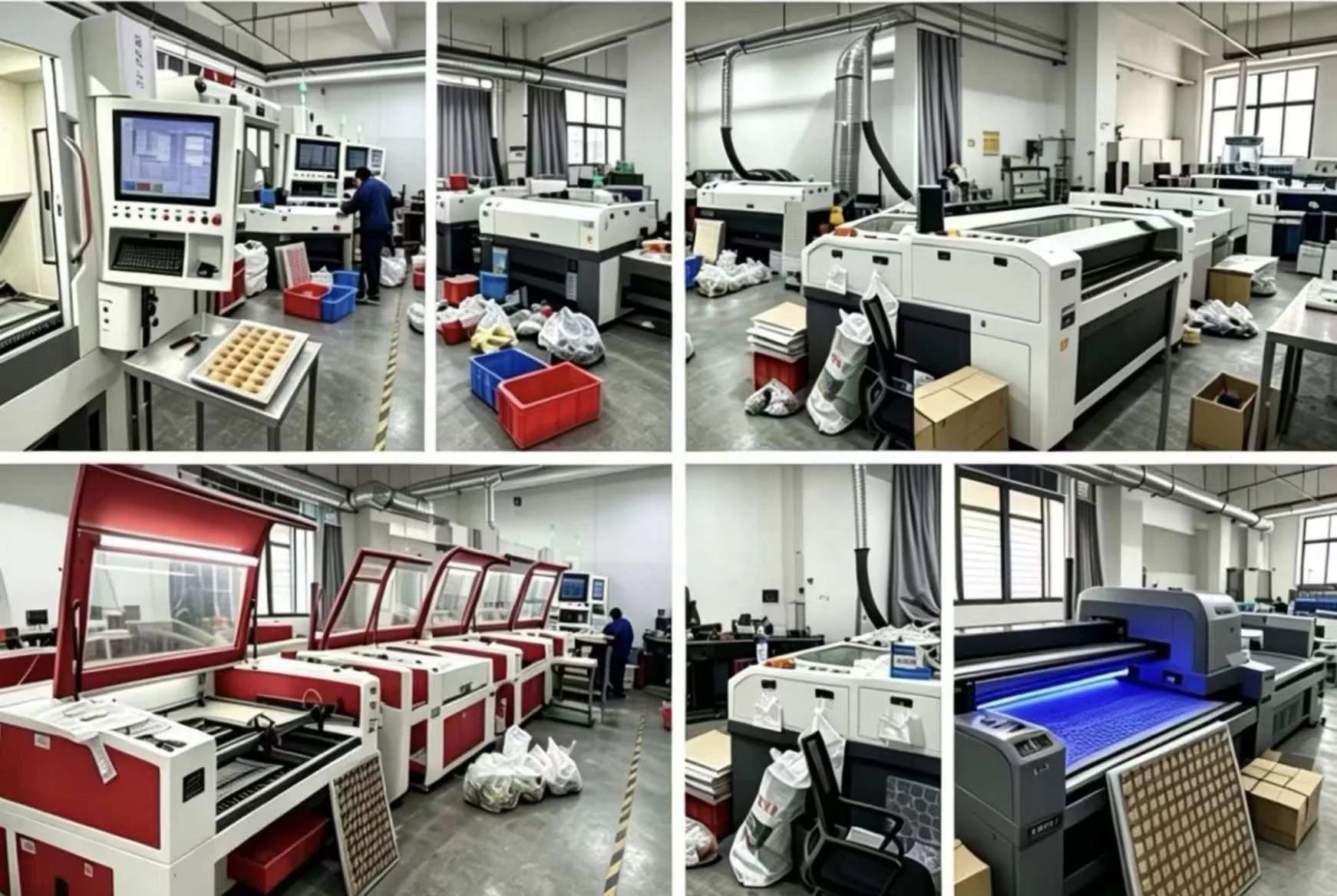 Acrylic goods OEM production line at a China factory