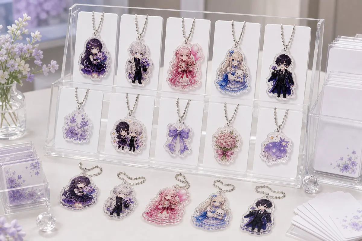アクリルチャーム OEM イベント・EC販売向け活用