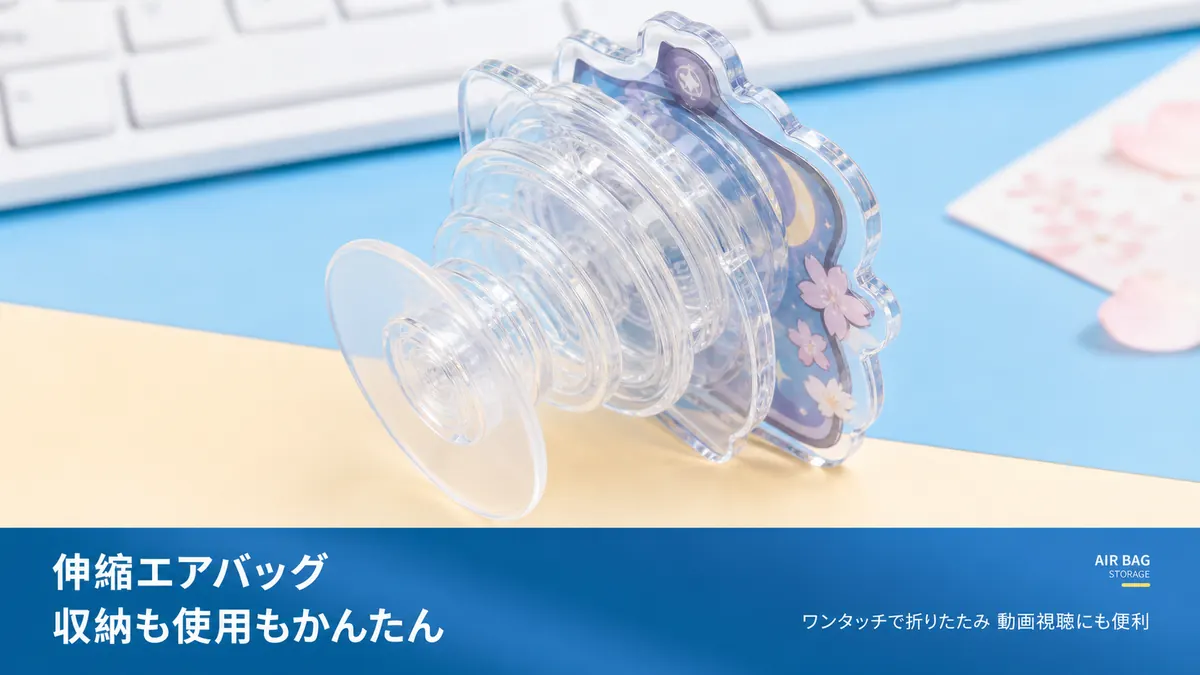 Acrylic Smartphone Grip OEM production reference image 3