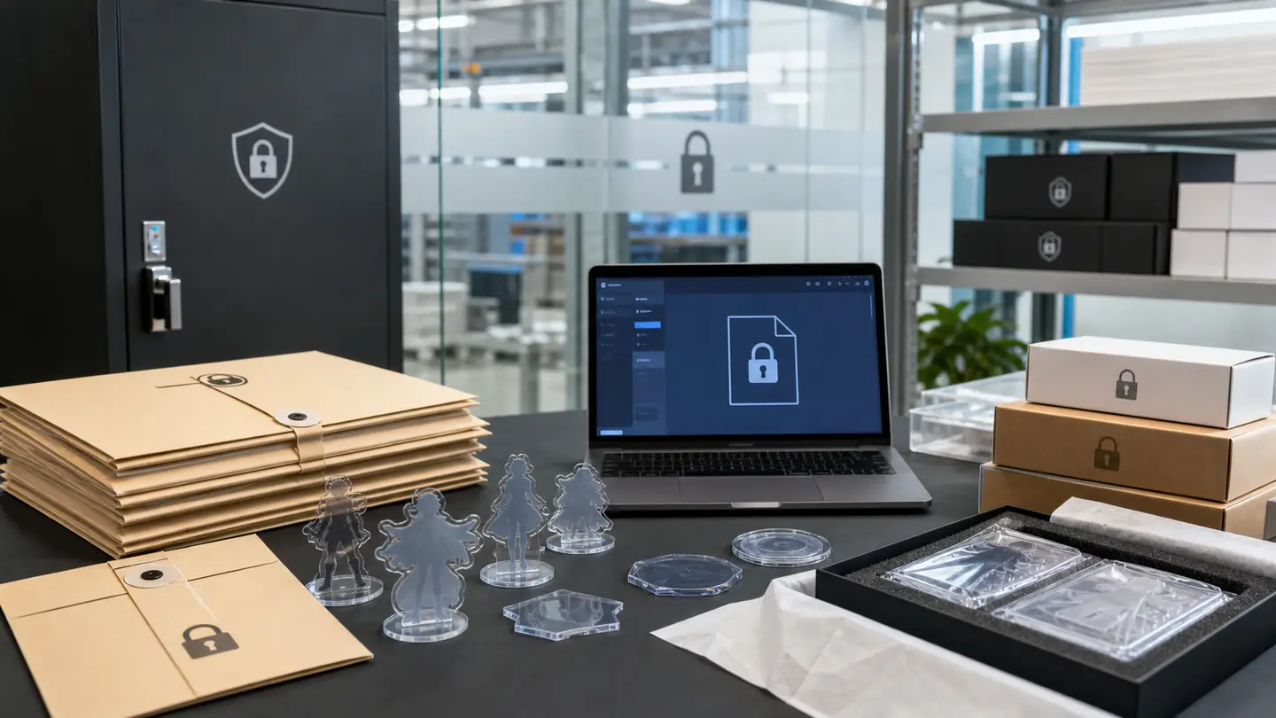 Production workspace for IP artwork data and approval documents