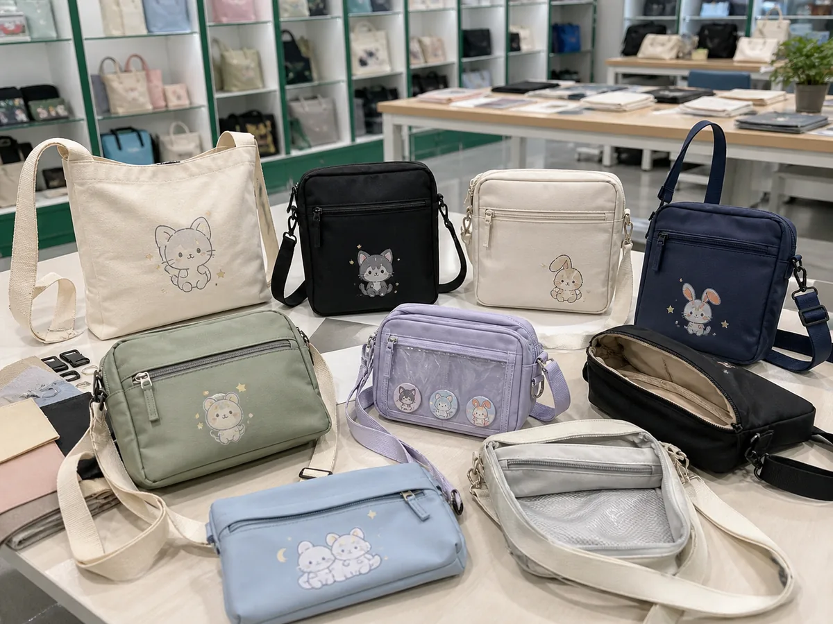Shoulder bag OEM production sample