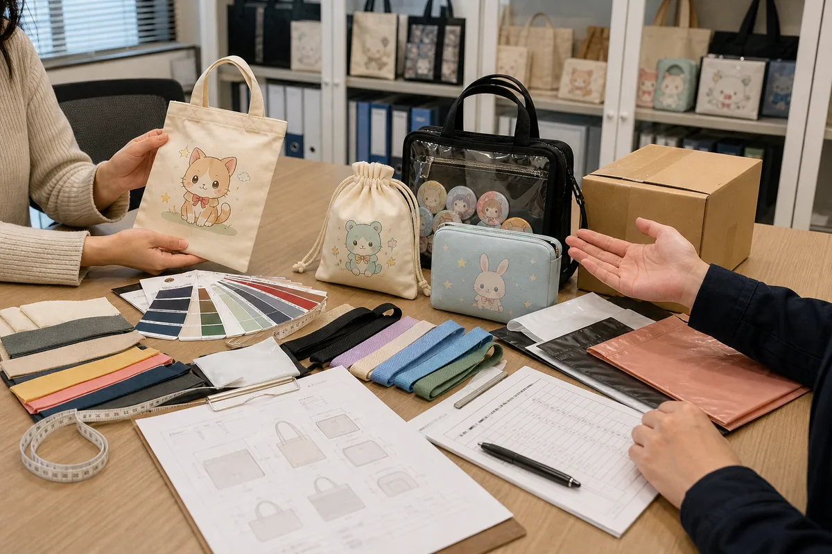MOQ and quotation planning for custom bags and pouches OEM