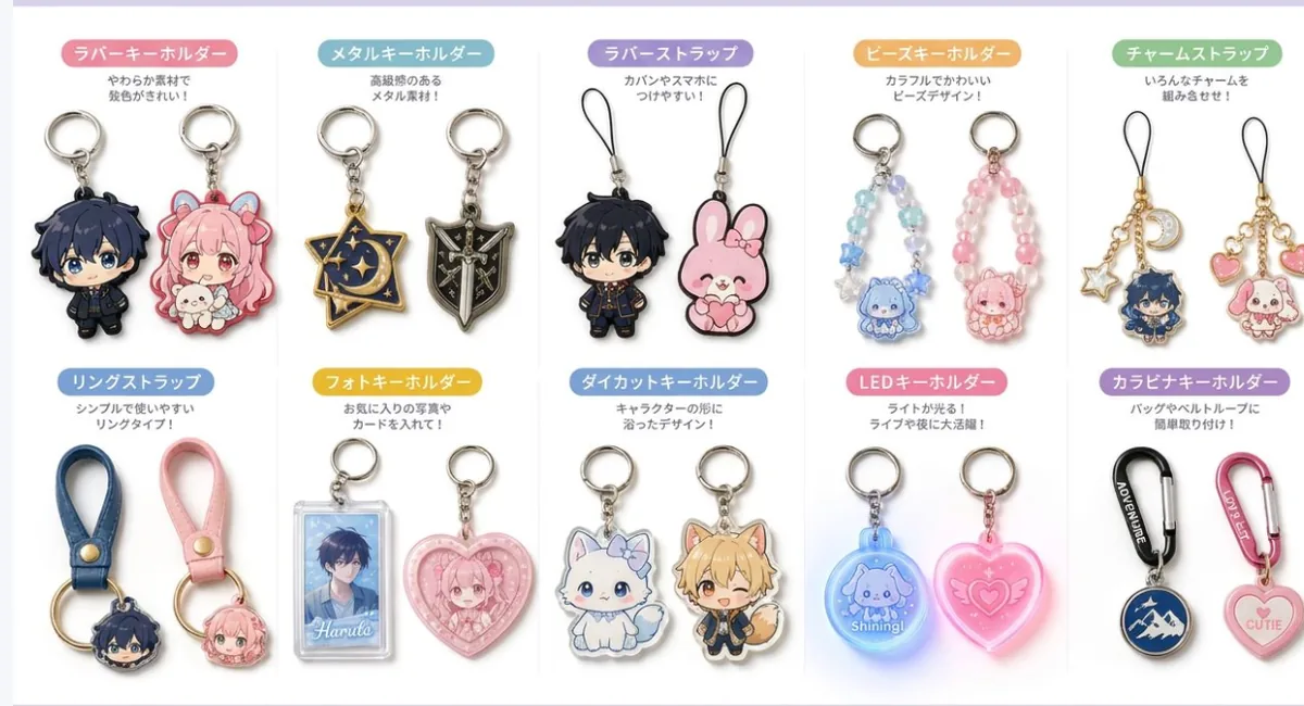 Keyholders & Charms OEM Guide