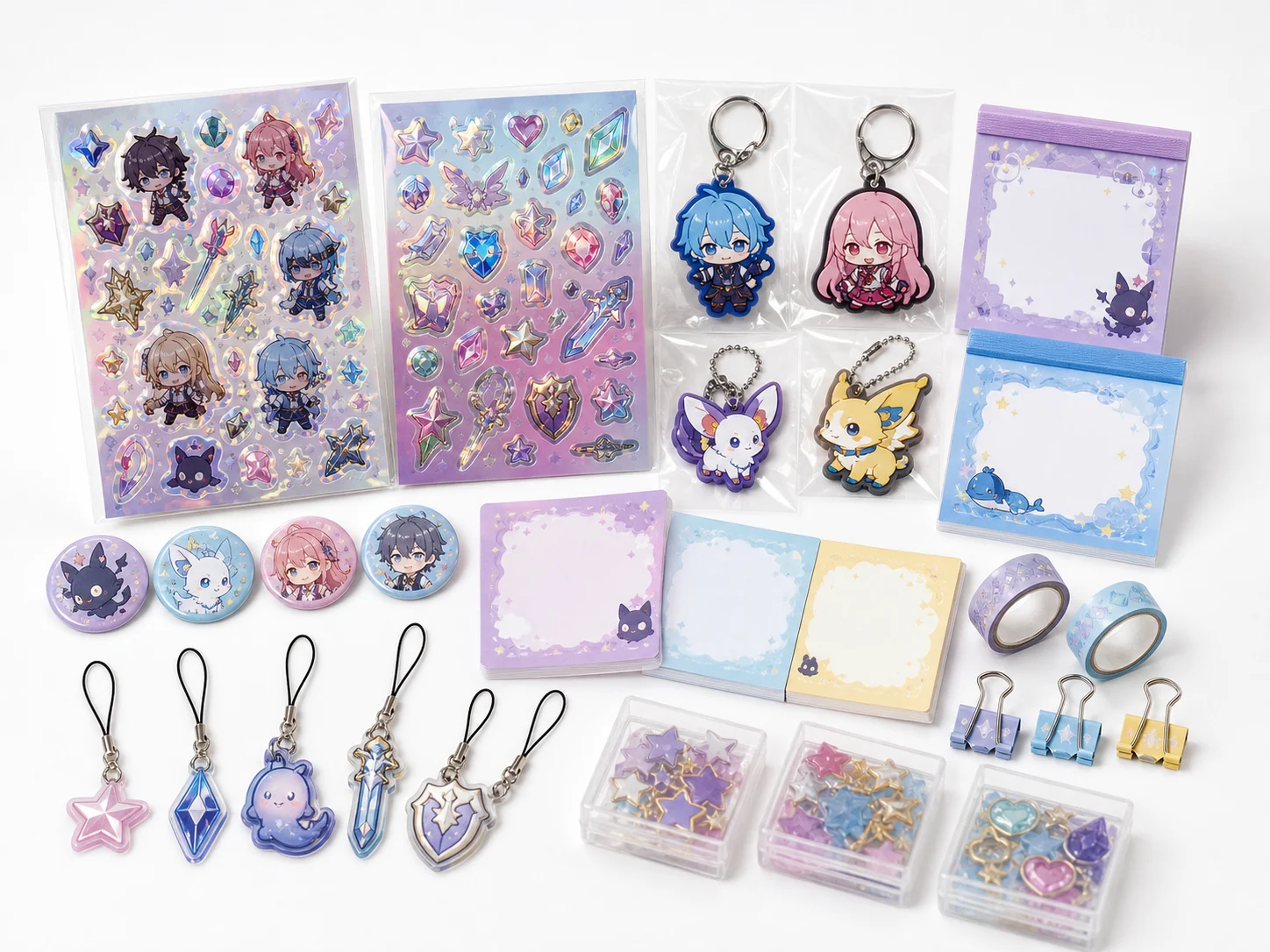 Stationery and novelty campaign production case