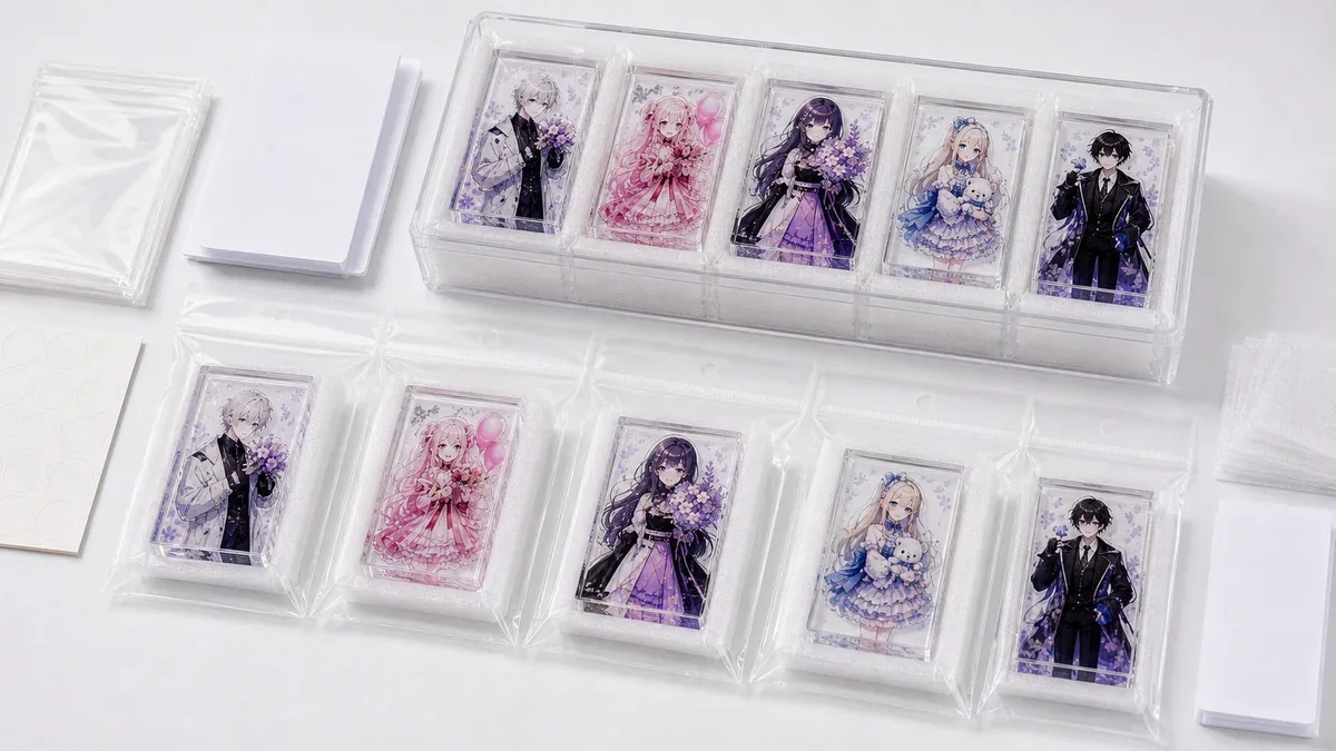 アクリルパネル OEM 関連グッズ展開イメージ