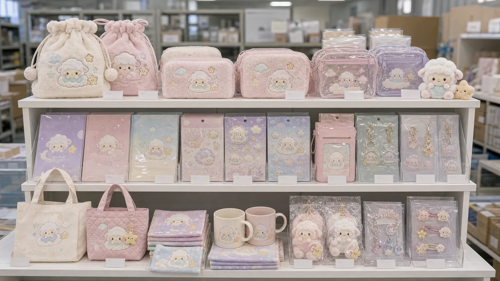 Fancy goods series display