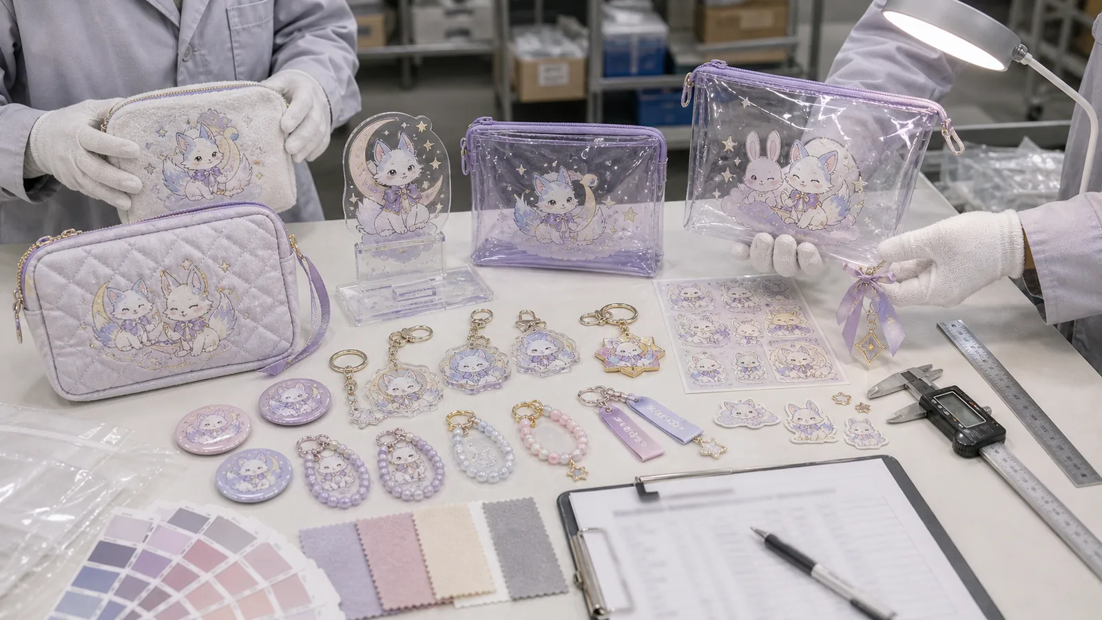 Quality inspection for mixed-material goods