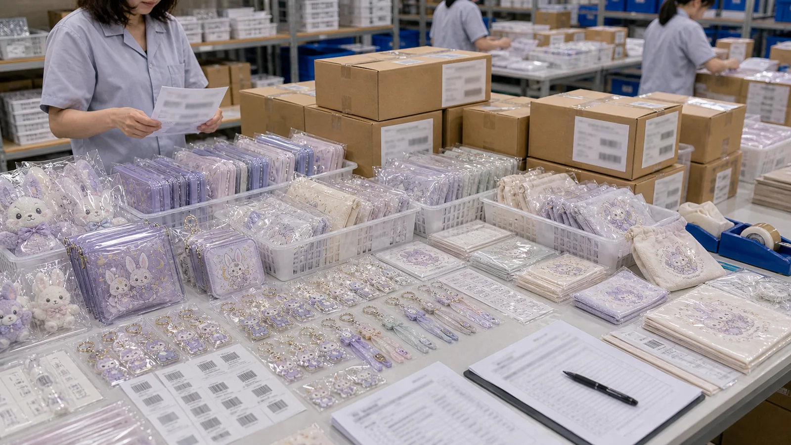 Delivery management for multi-category goods
