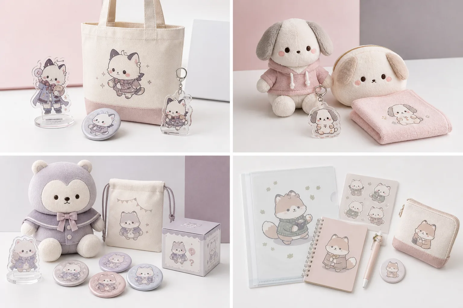 Merchandise set proposal for IP owners