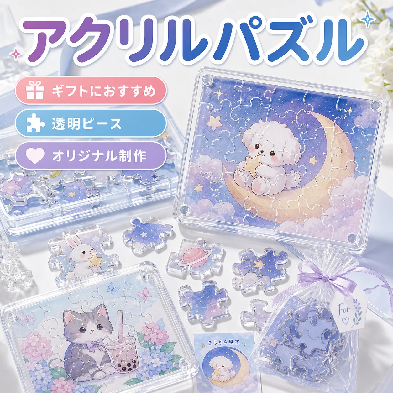 アクリルパズルフレームのOEMカテゴリ画像
