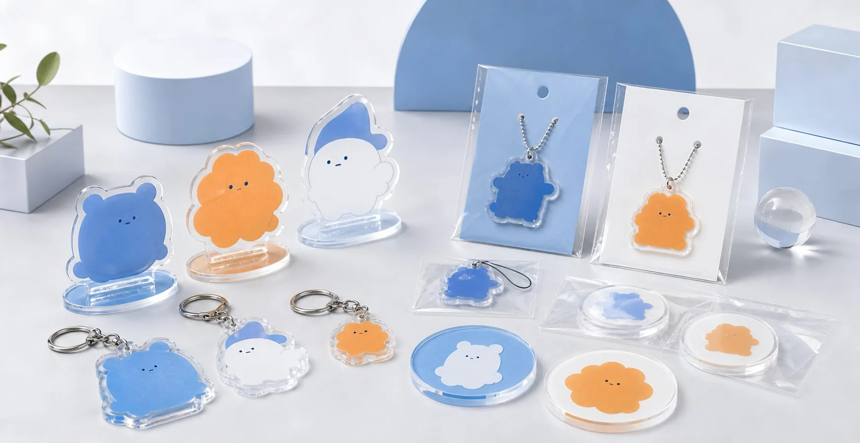 海外イベント向けアクリルグッズOEMの製品ラインアップ