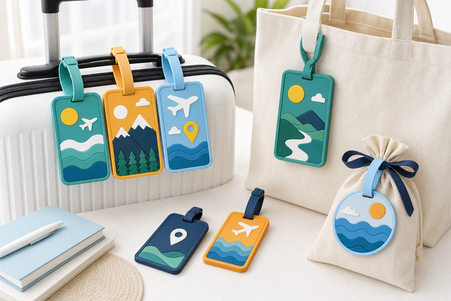 Production use cases for custom PVC luggage tags