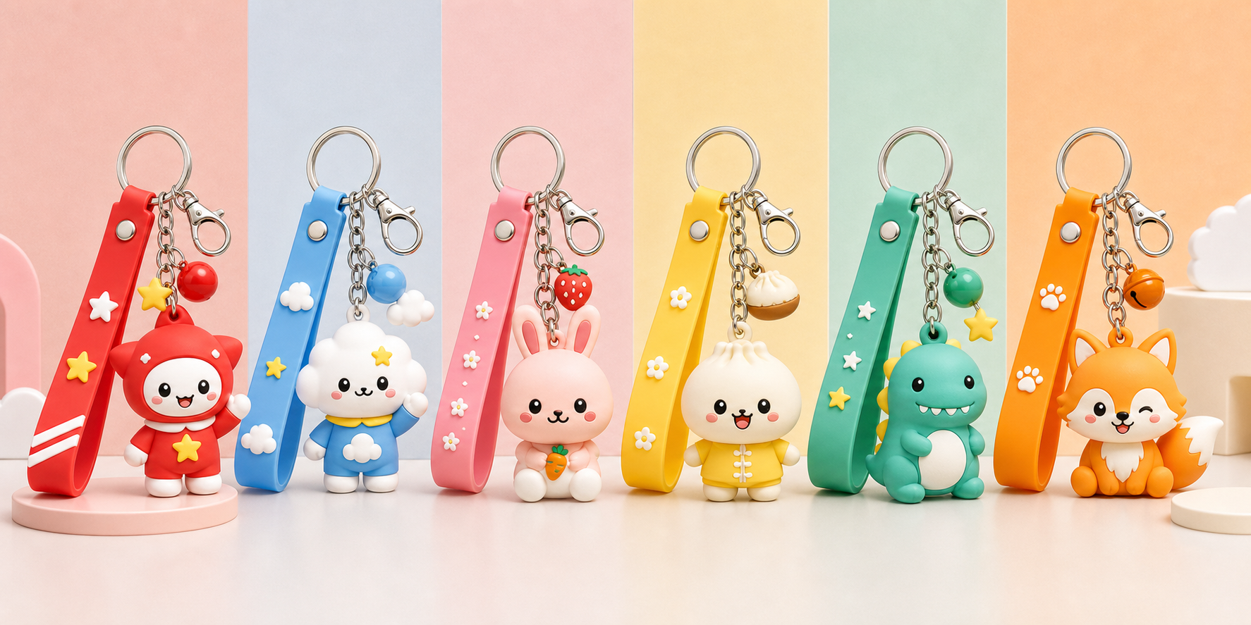 PVC strap color and mascot SKU option review