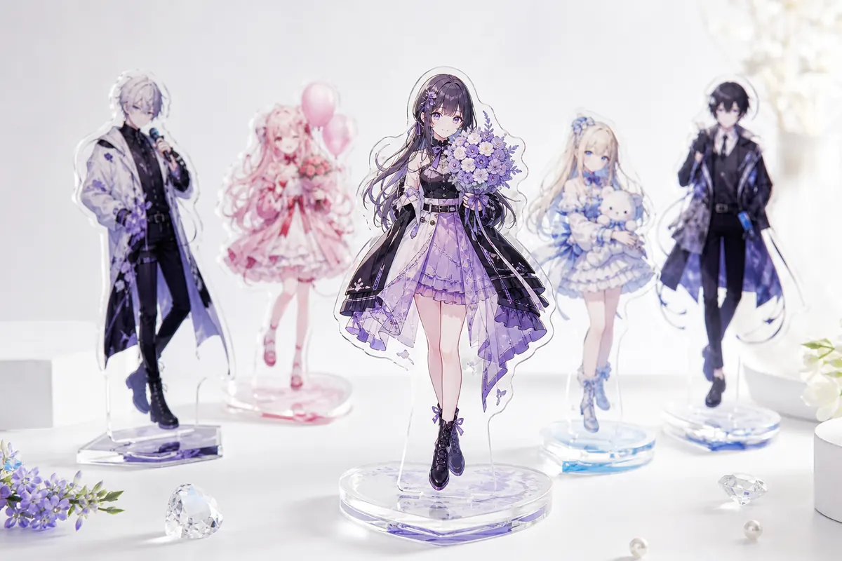 VTuber アクリルスタンド OEM 製品イメージ