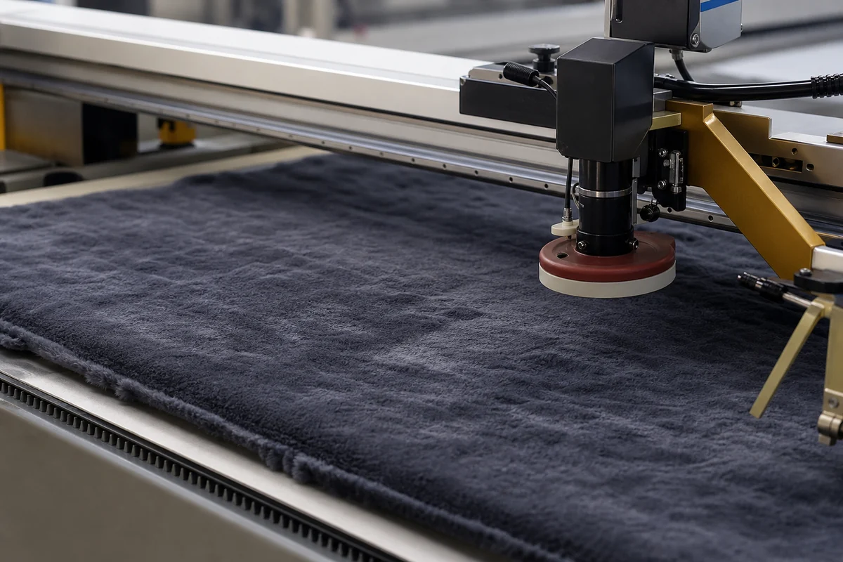 Fabric laser cutting for custom plush production