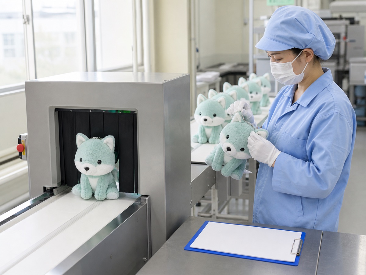 needle detection and attachment checks retained after custom plush cost-down design