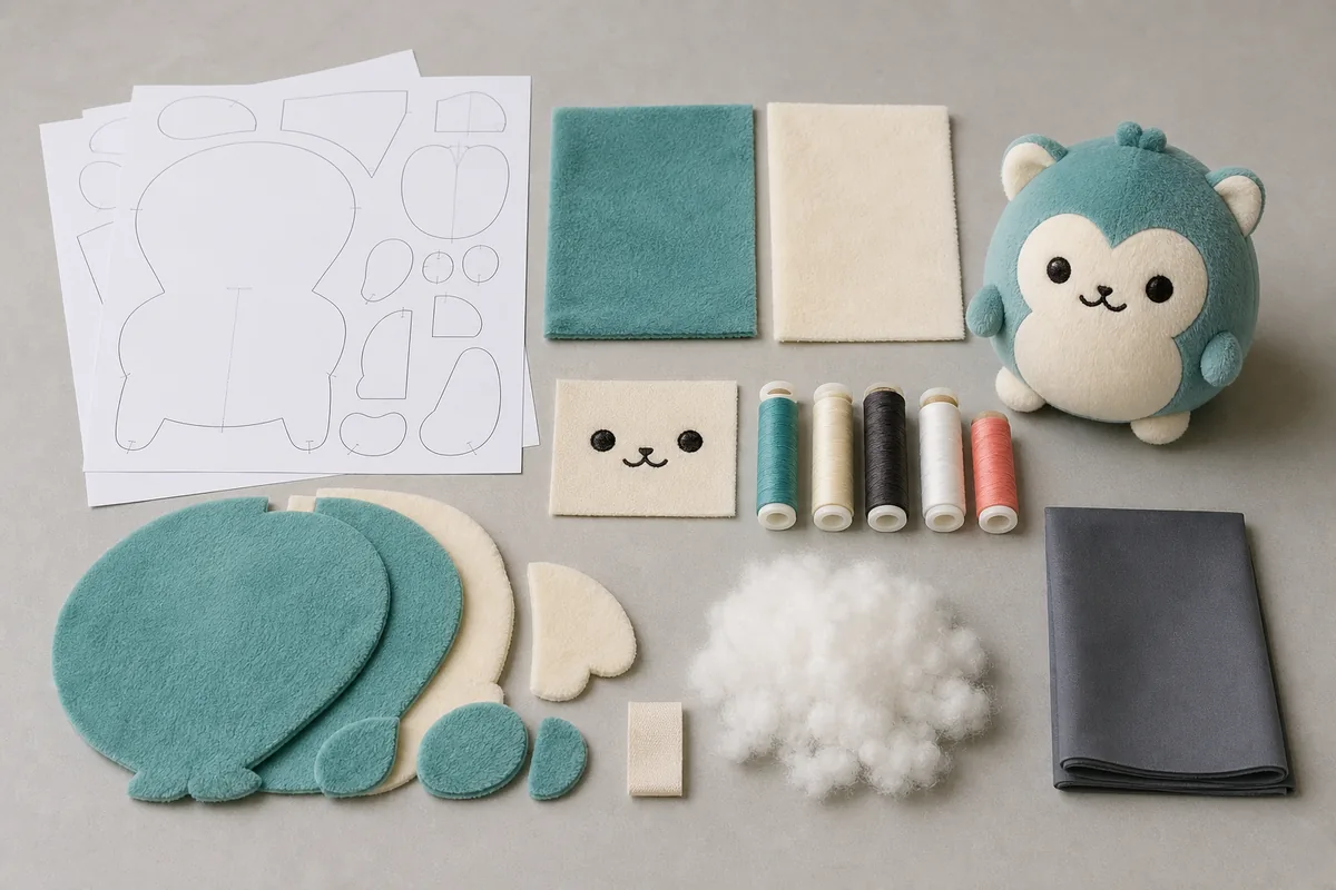 Custom Plush Pattern, Material and Embroidery Cost Factors Custom plush patterns, fabrics, embroidery threads and filling that affect cost