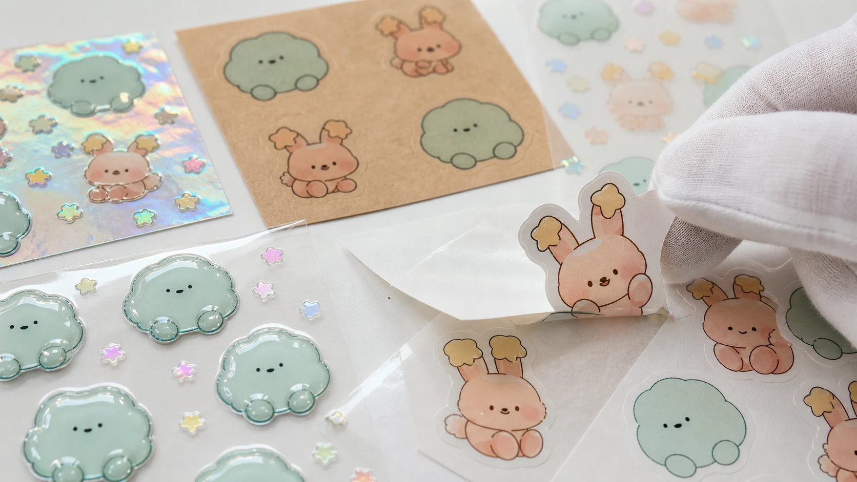 Sticker OEM material and size check
