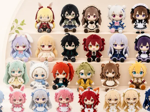 推し活向けデフォルメぬいぐるみ製作例の集合