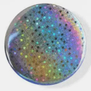 Tin badge Ryusaboshi hologram Chinese OEM
