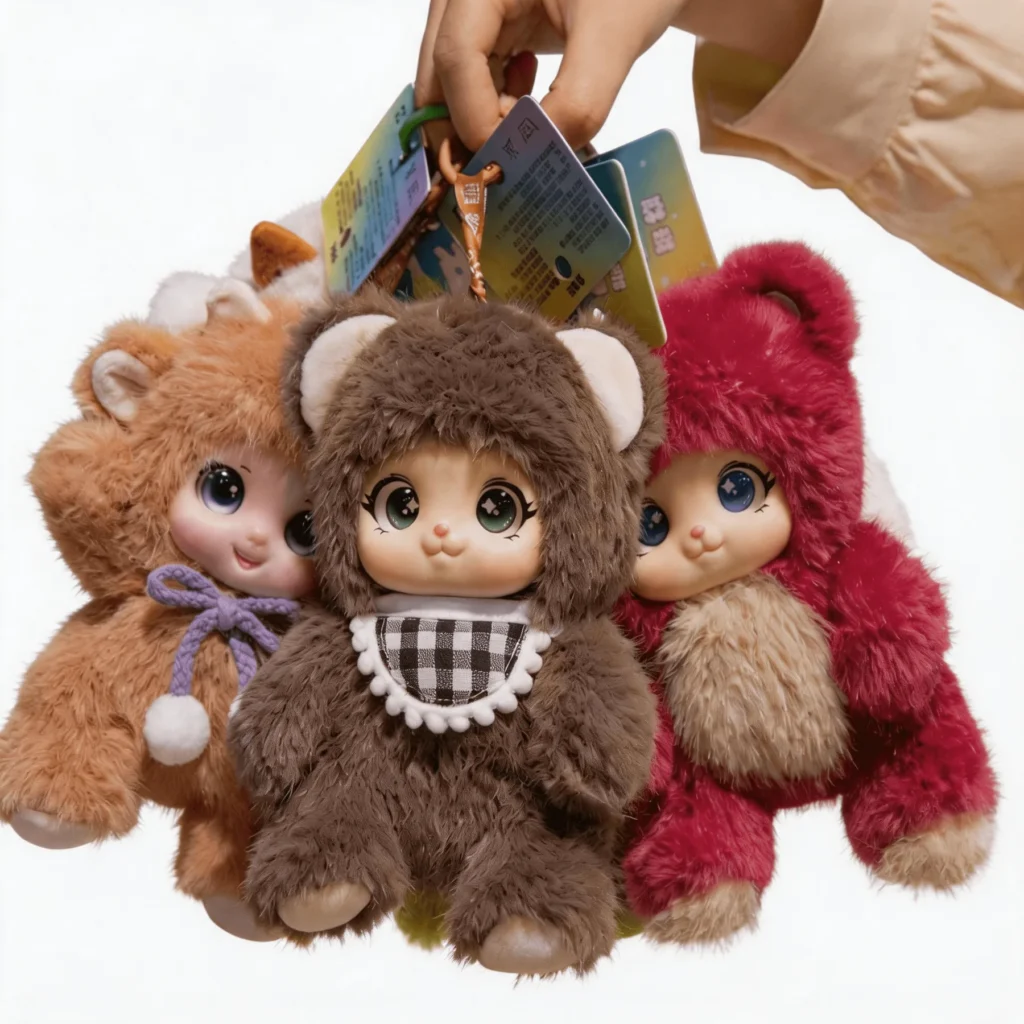 Facial expression reproduction and sample confirmation for OEM mass production of stuffed animals