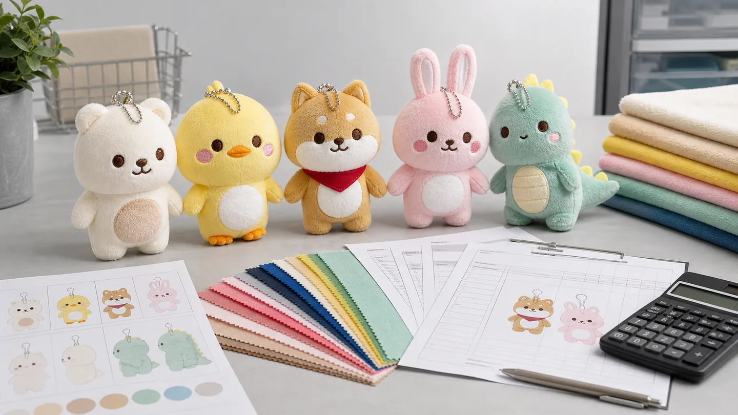 13-15cm Embroidered Plush OEM Cost Guide: MOQ, Sample Fee, Lead Time