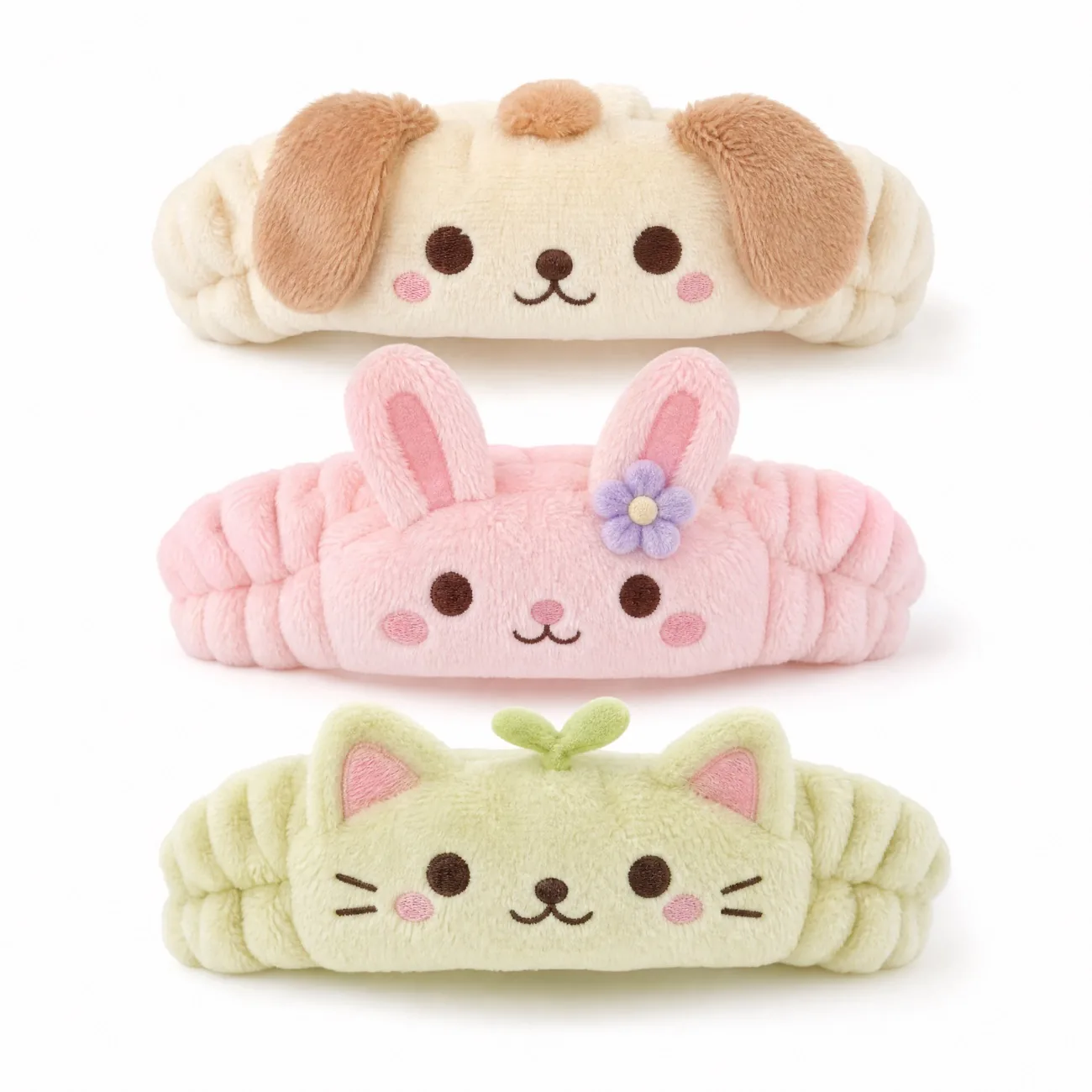 animal plush headbands for branded event novelty programs