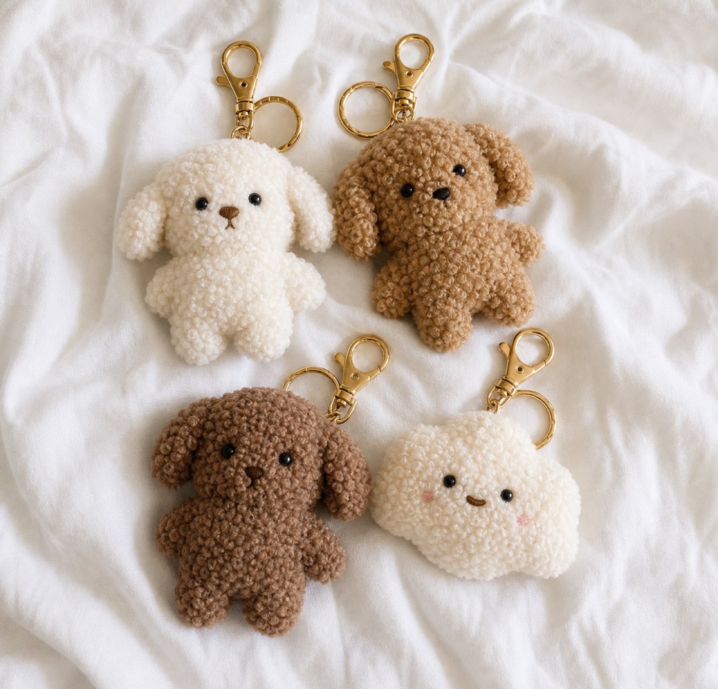 Keyholder gift plush keychain sample