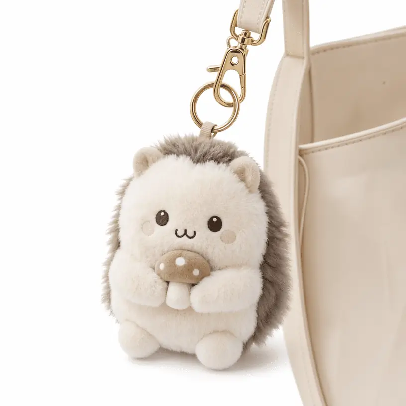 Mascot plush keychain OEM