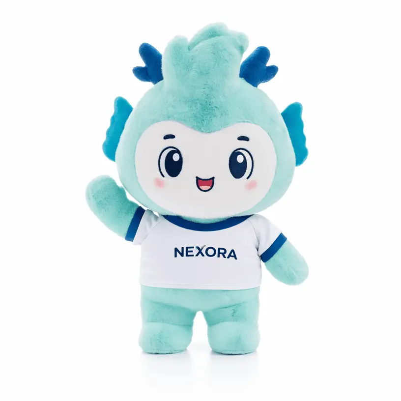 Corporate mascot plush OEM