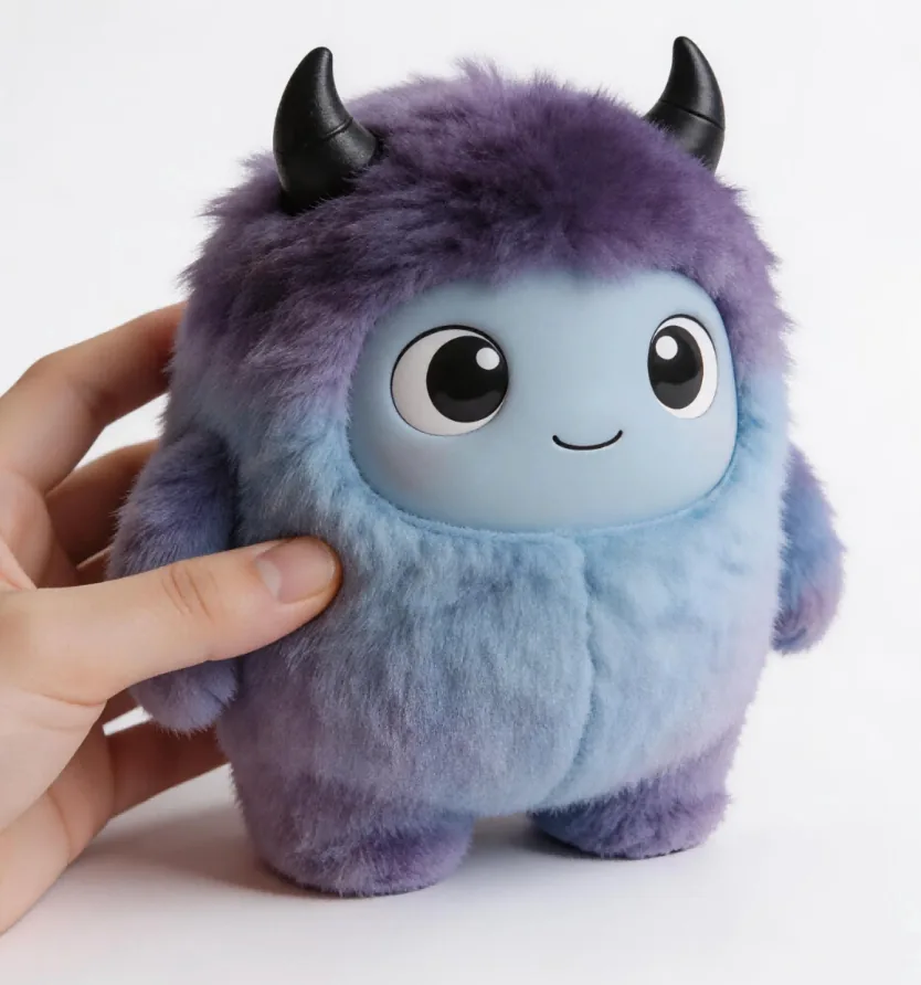 Sofubi plush OEM product samples for supplier comparison