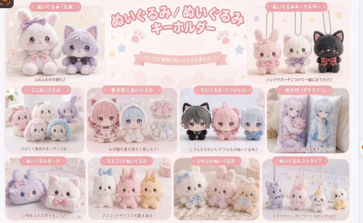 CharacterCraft Gift Official Website Opening Announcement sample and material review