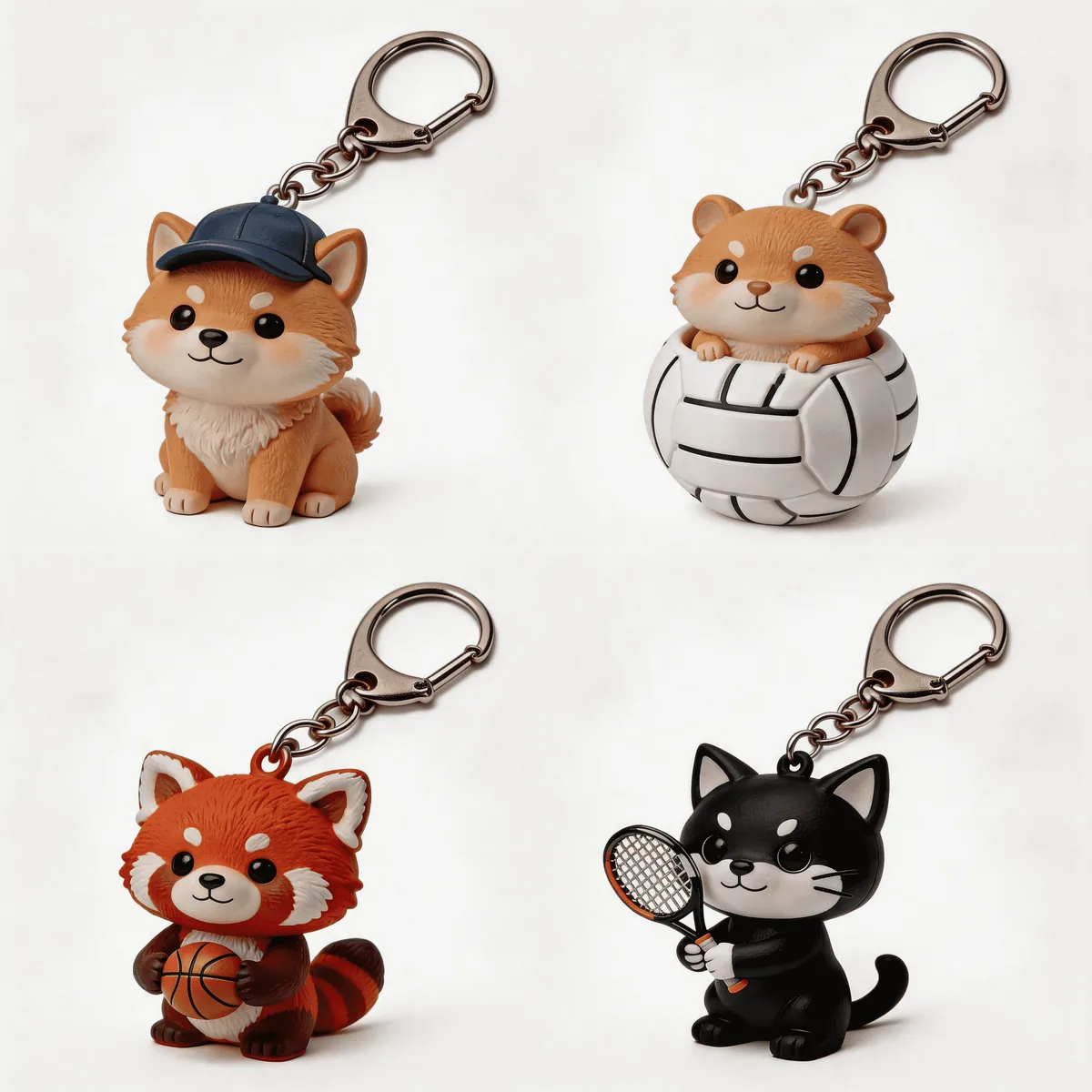 Sofubi plush mascots and mini figure OEM design collection